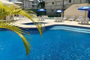 Férias e lazer c/piscina e quadra perto da praia
